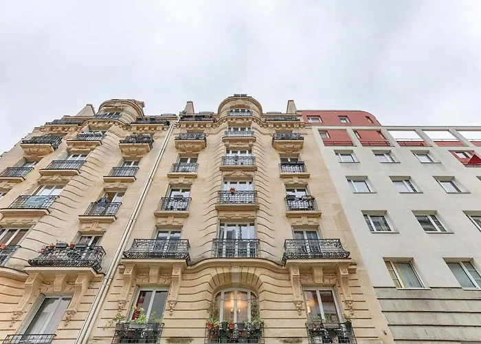 Apppartement En Duplex Montmatre Sacre Coeur Apartman Párizs